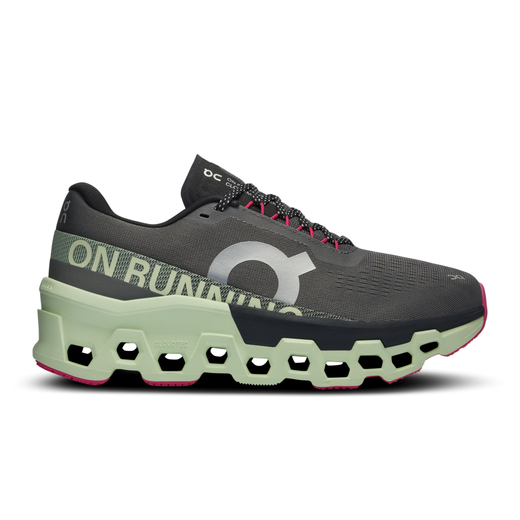 On Cloudmonster 2 Asphalt Lima para Hombre