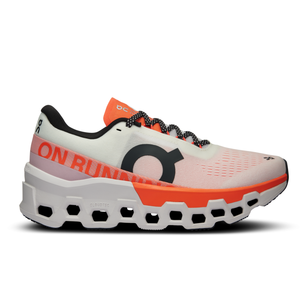 On Cloudmonster 2 White Flame para Hombre