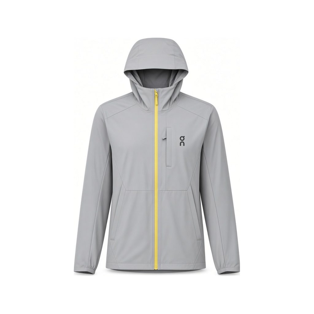 Sudadera On Cloud Lightweight Full Zip Hoodie Gris - On Cloud