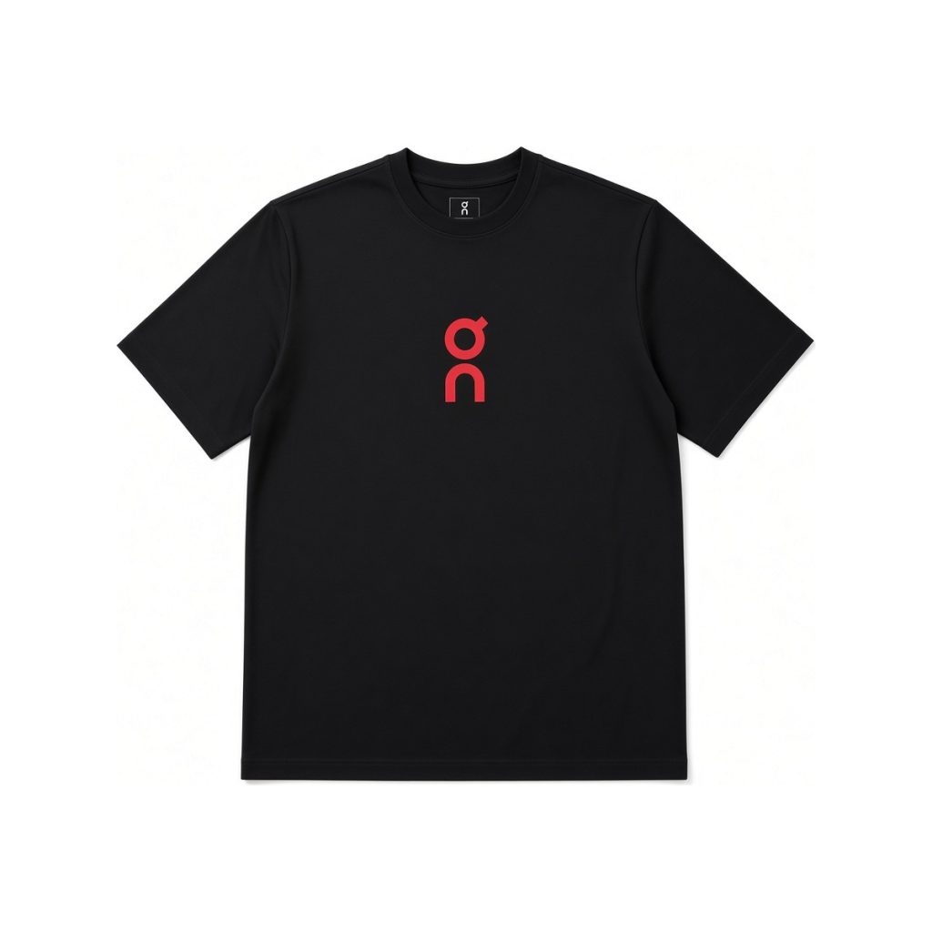 Playera On Cloud Core Logo Negra - On Cloud