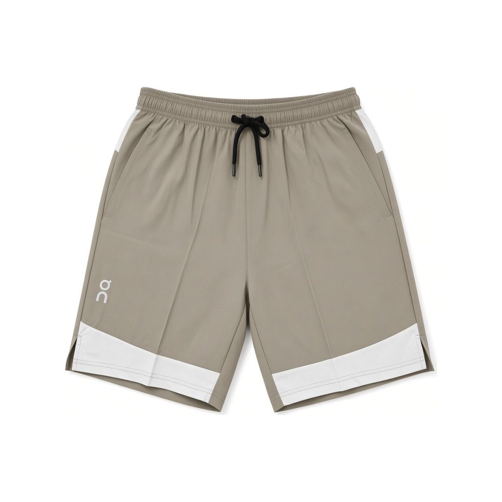 Shorts On Cloud Deportivos Beige con Blanco - On Cloud