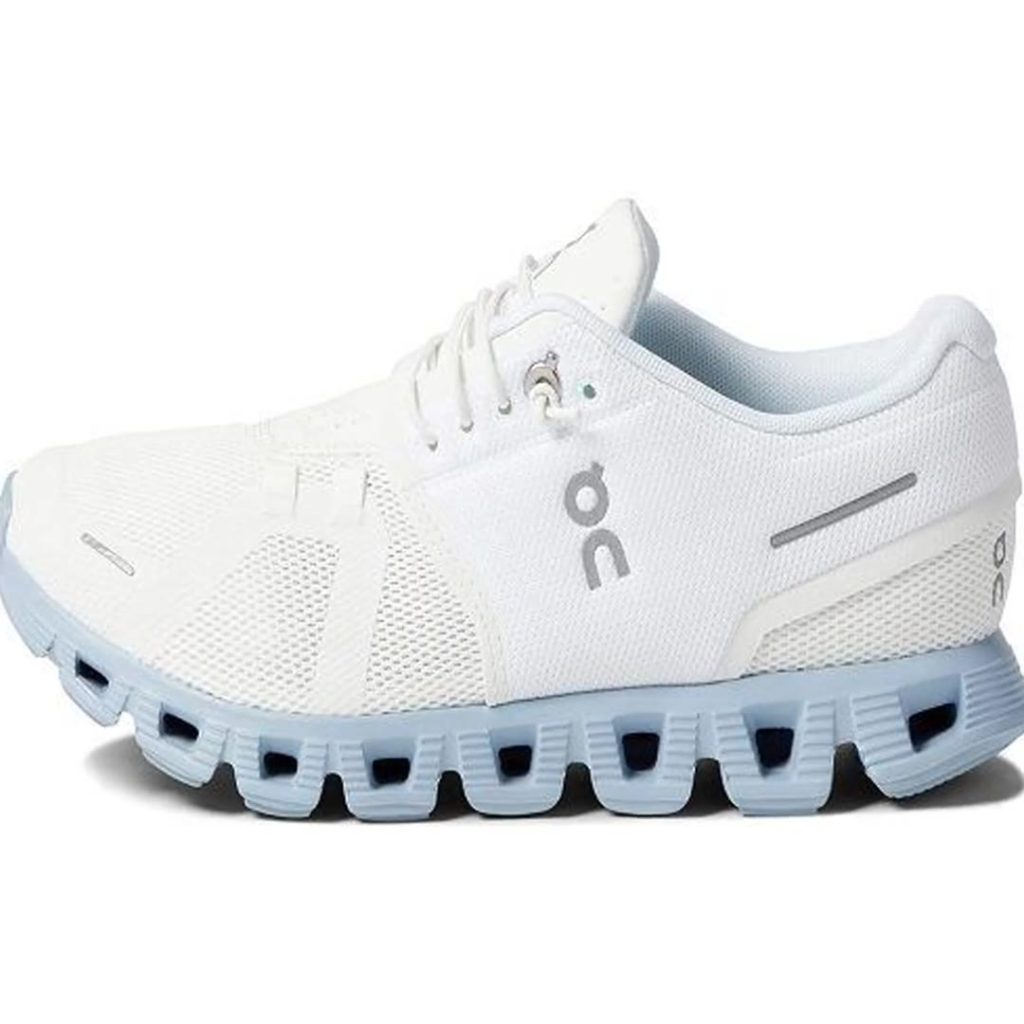 Video Zapatos de Chambray Blanco On Cloud 5